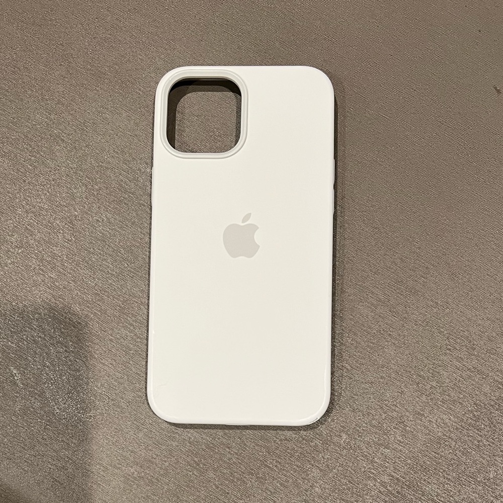 iPhone 12 Pro Max Apple Silicone Case White